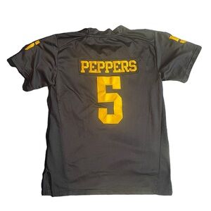 Michigan Wolverines Jordan Brand Peppers Jersey Kids Size Large